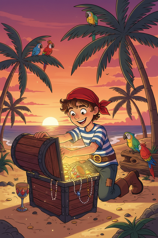 Treasure Island Quest - Pirate Adventure E-Book